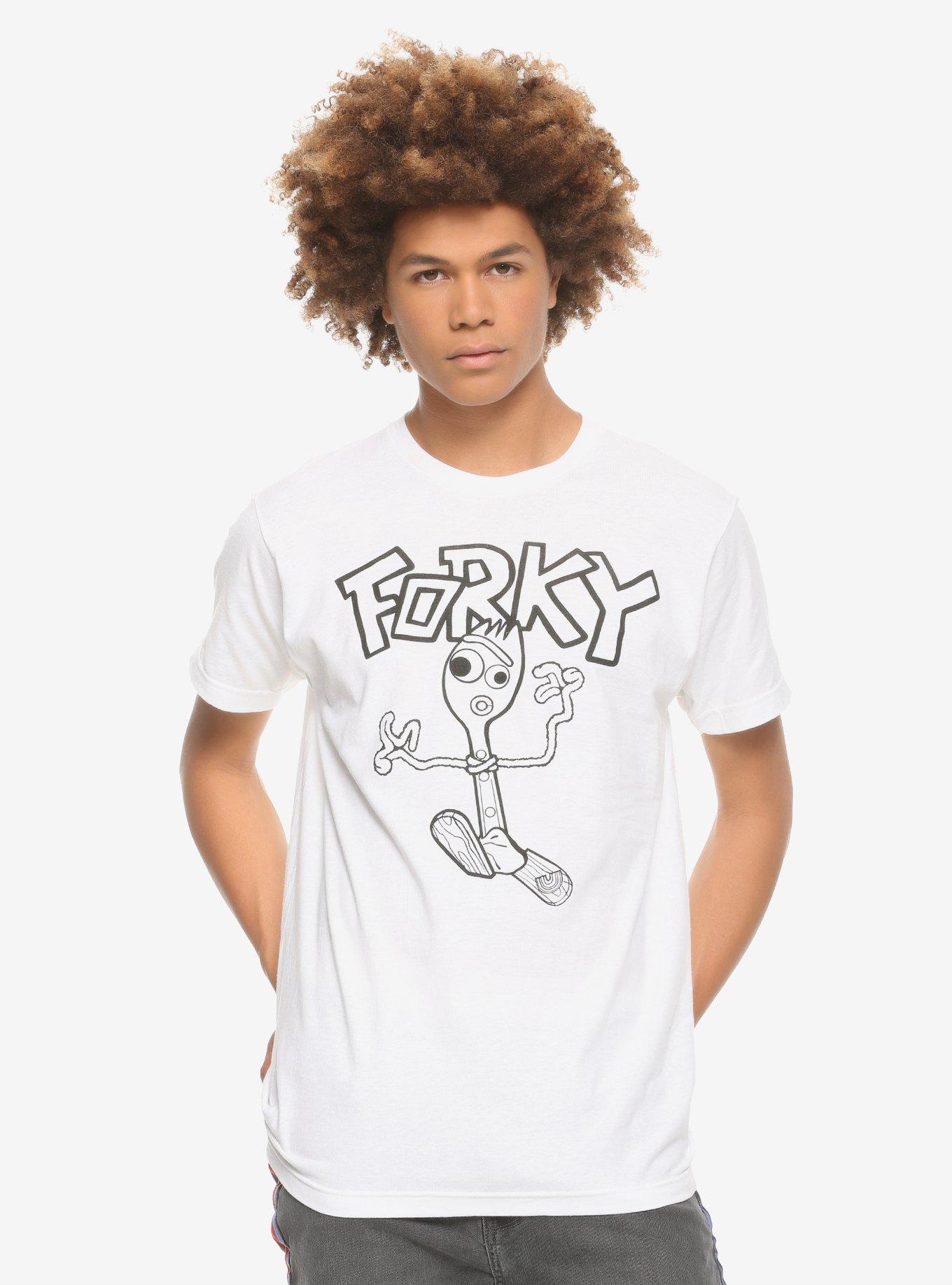 Disney Pixar Toy Story 4 Forky T-Shirt, WHITE, alternate