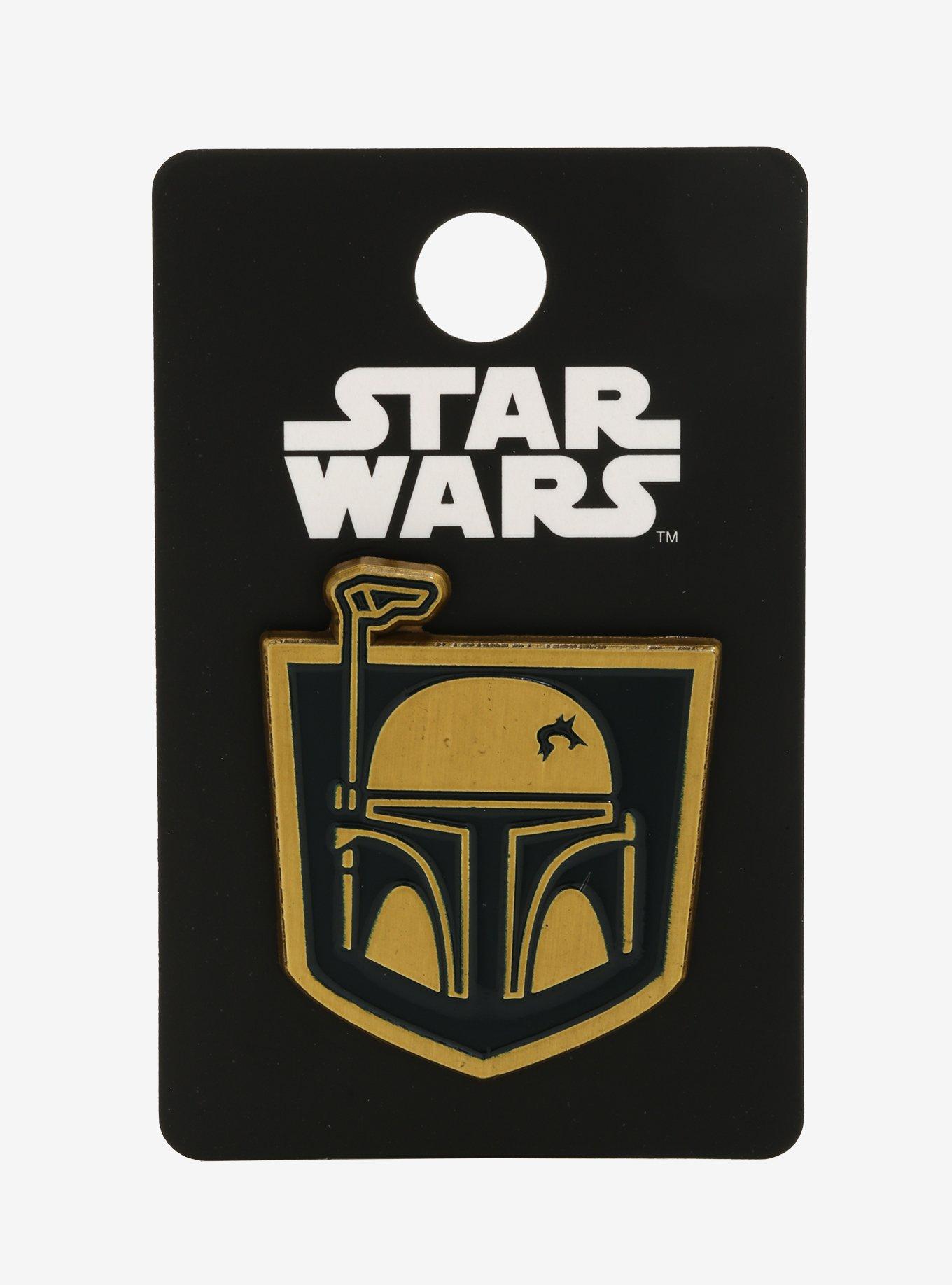 Star Wars Boba Fett Enamel Pin, , alternate