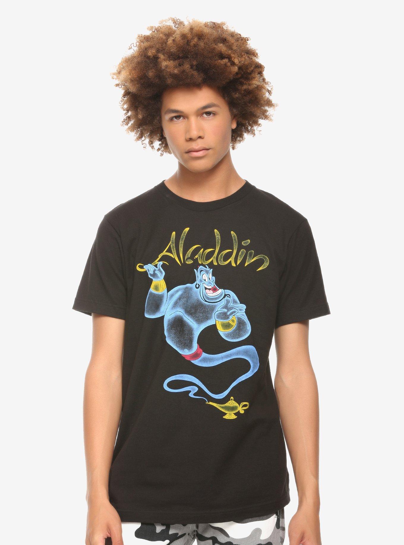 Disney Aladdin Genie Distressed T-Shirt, , alternate