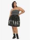 Her Universe Star Wars Dark Side Skater Skirt Plus Size, , alternate