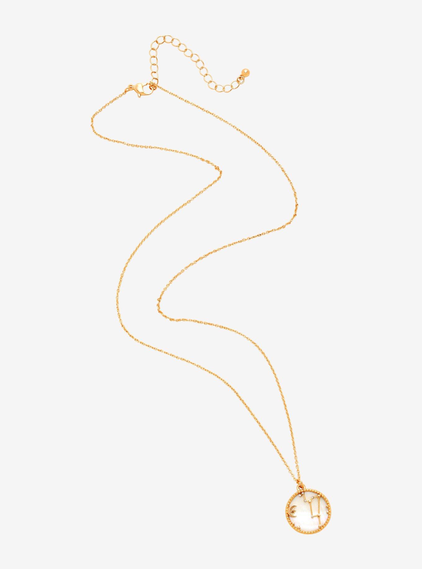 Leo Constellation Coin Necklace - BoxLunch Exclusive, , alternate