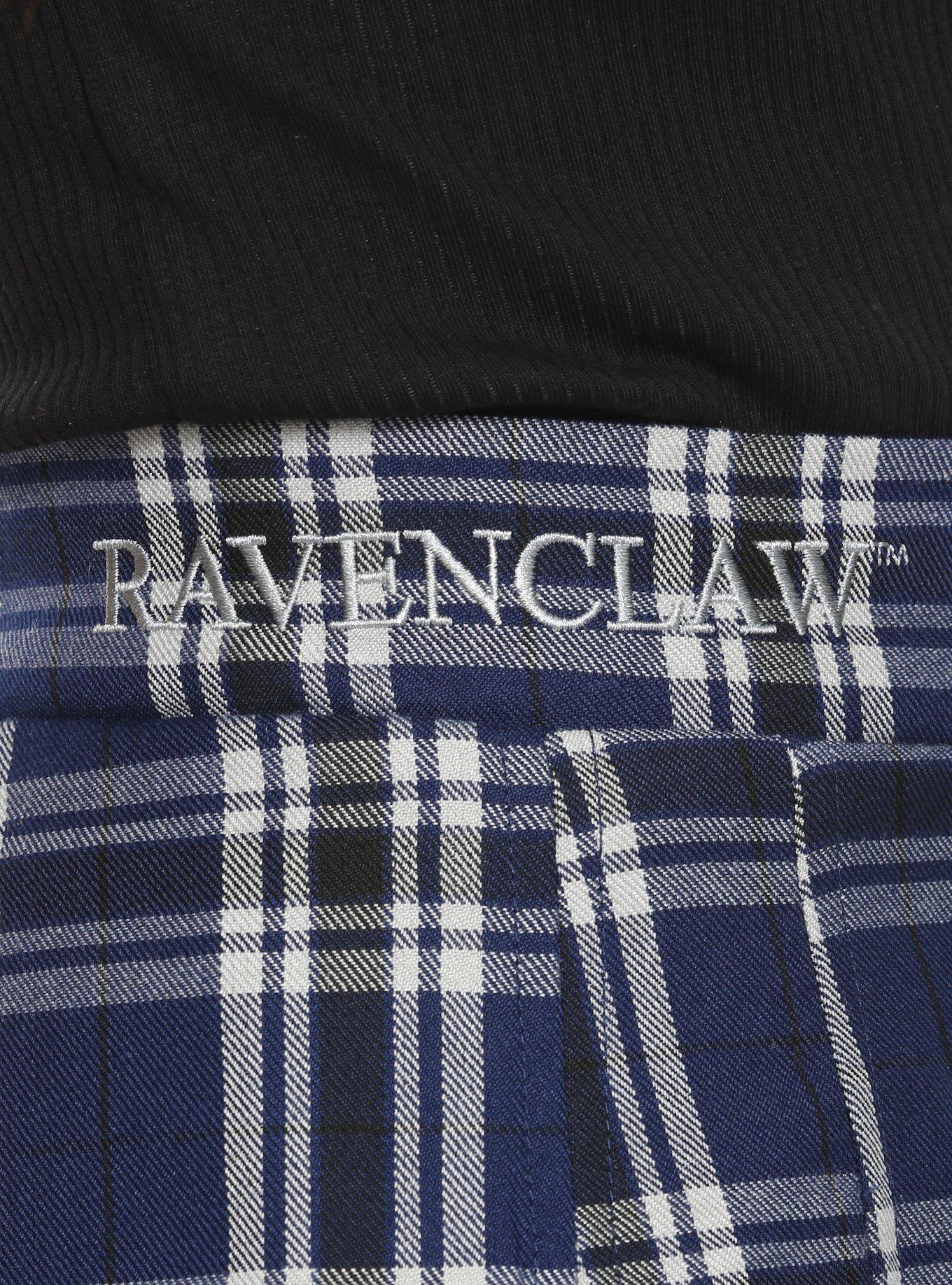 Harry Potter Ravenclaw Pleated Plaid Skirt, , alternate