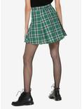 Harry Potter Slytherin Pleated Plaid Skirt, , alternate