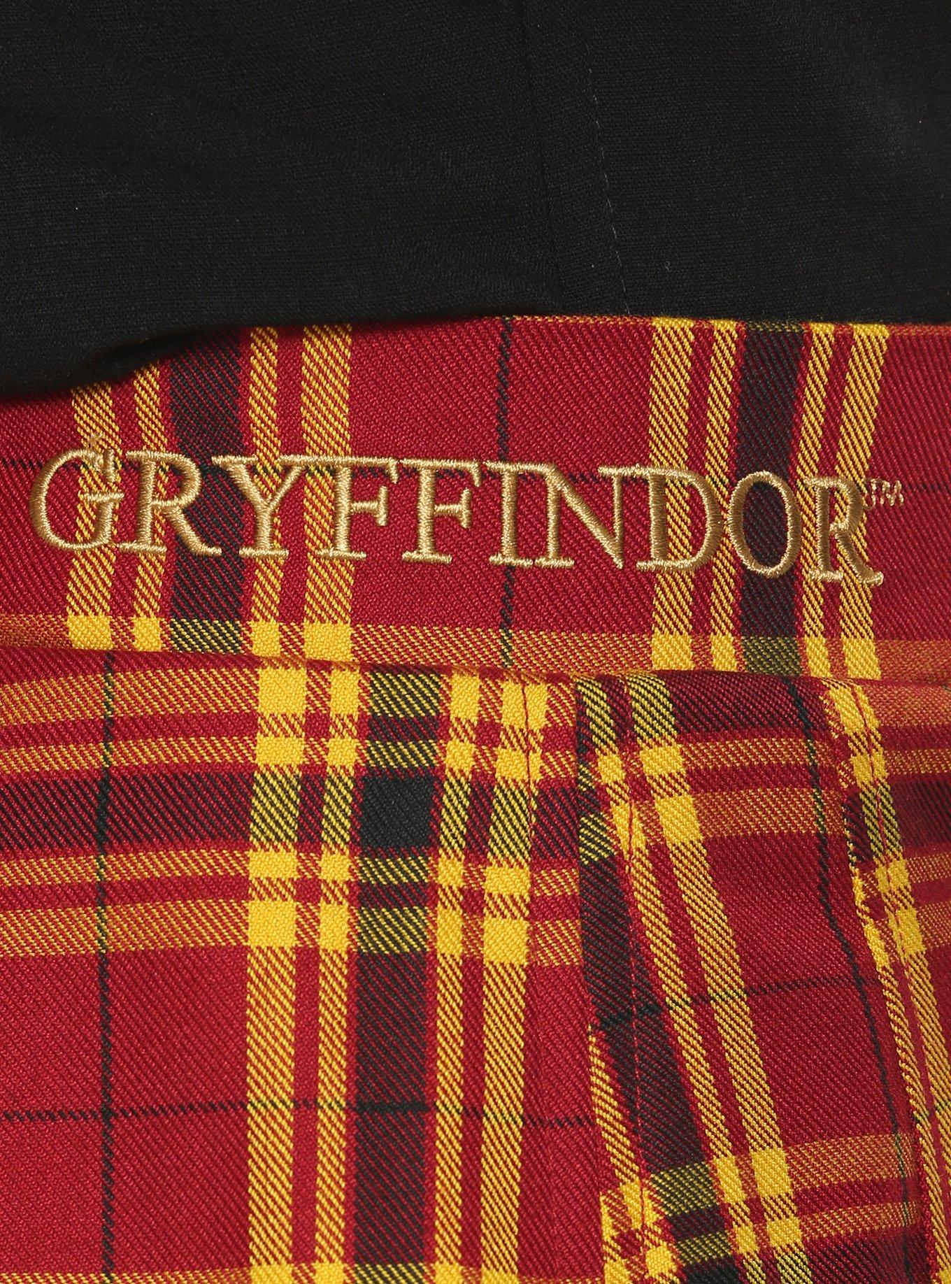 Harry Potter Gryffindor Pleated Plaid Skirt, , alternate