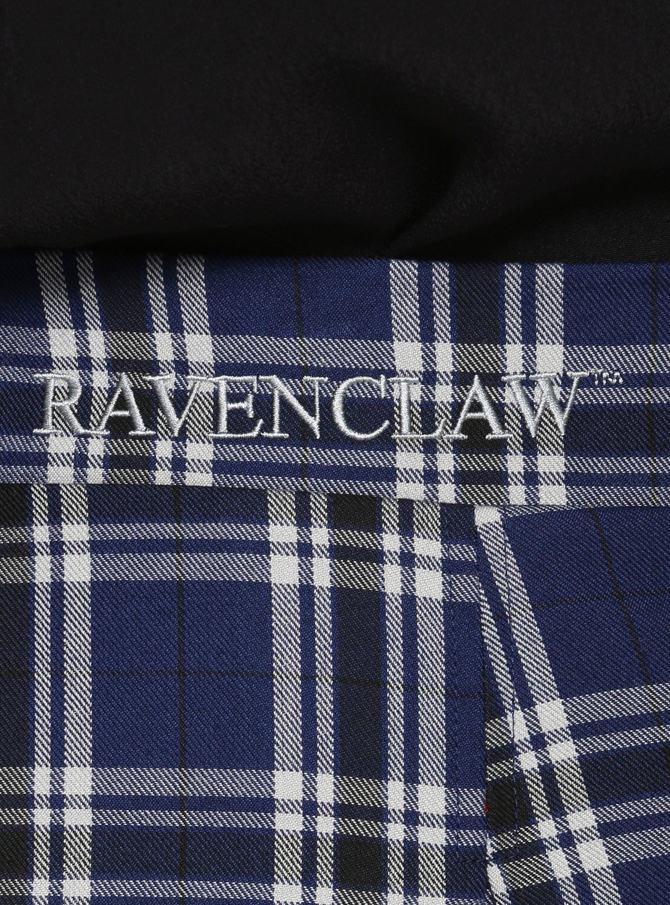 Harry Potter Ravenclaw Pleated Plaid Skirt Plus Size, , alternate