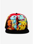 Pokemon Characters Snapback Hat, , alternate