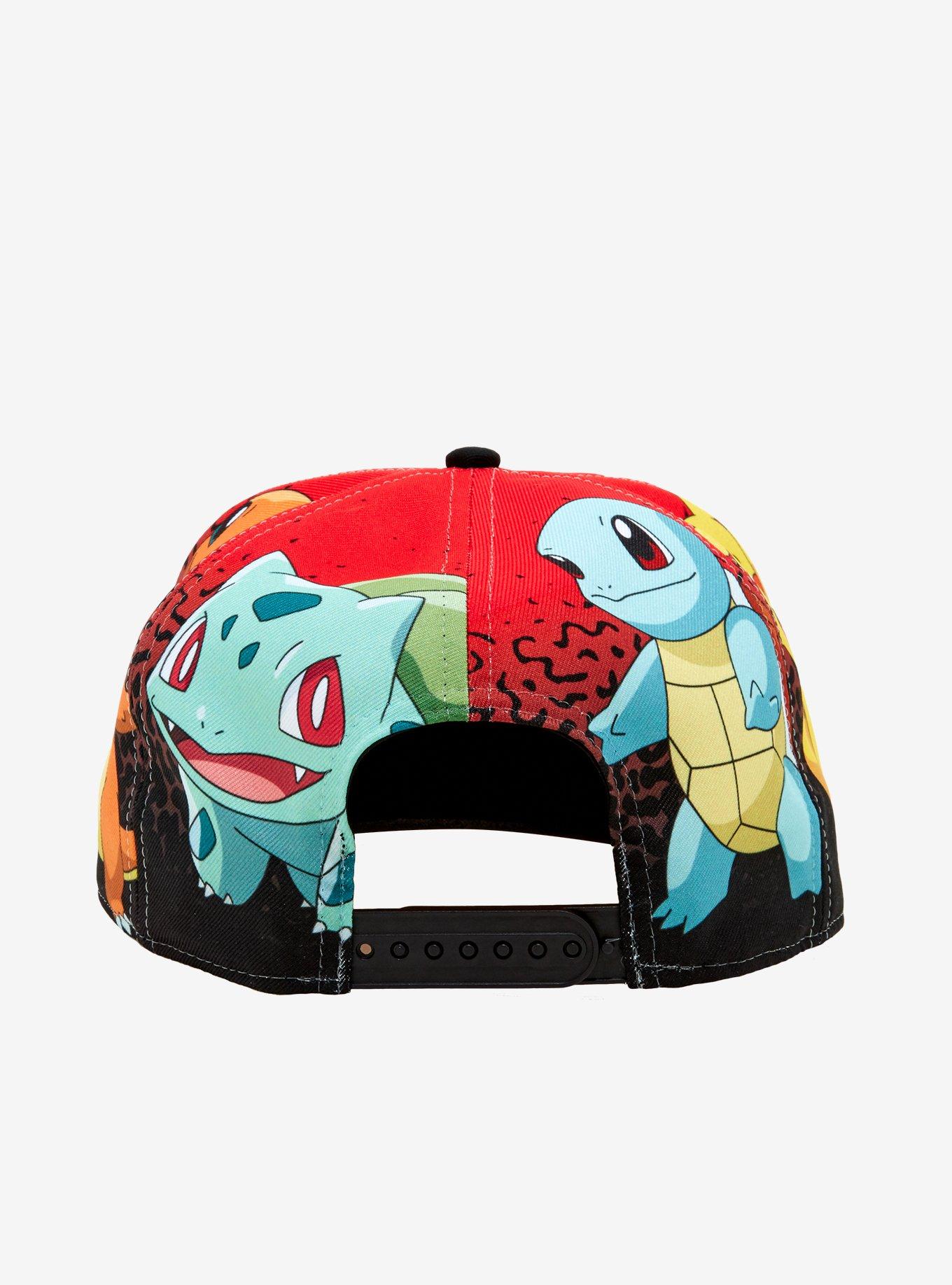Pokemon Characters Snapback Hat, , alternate