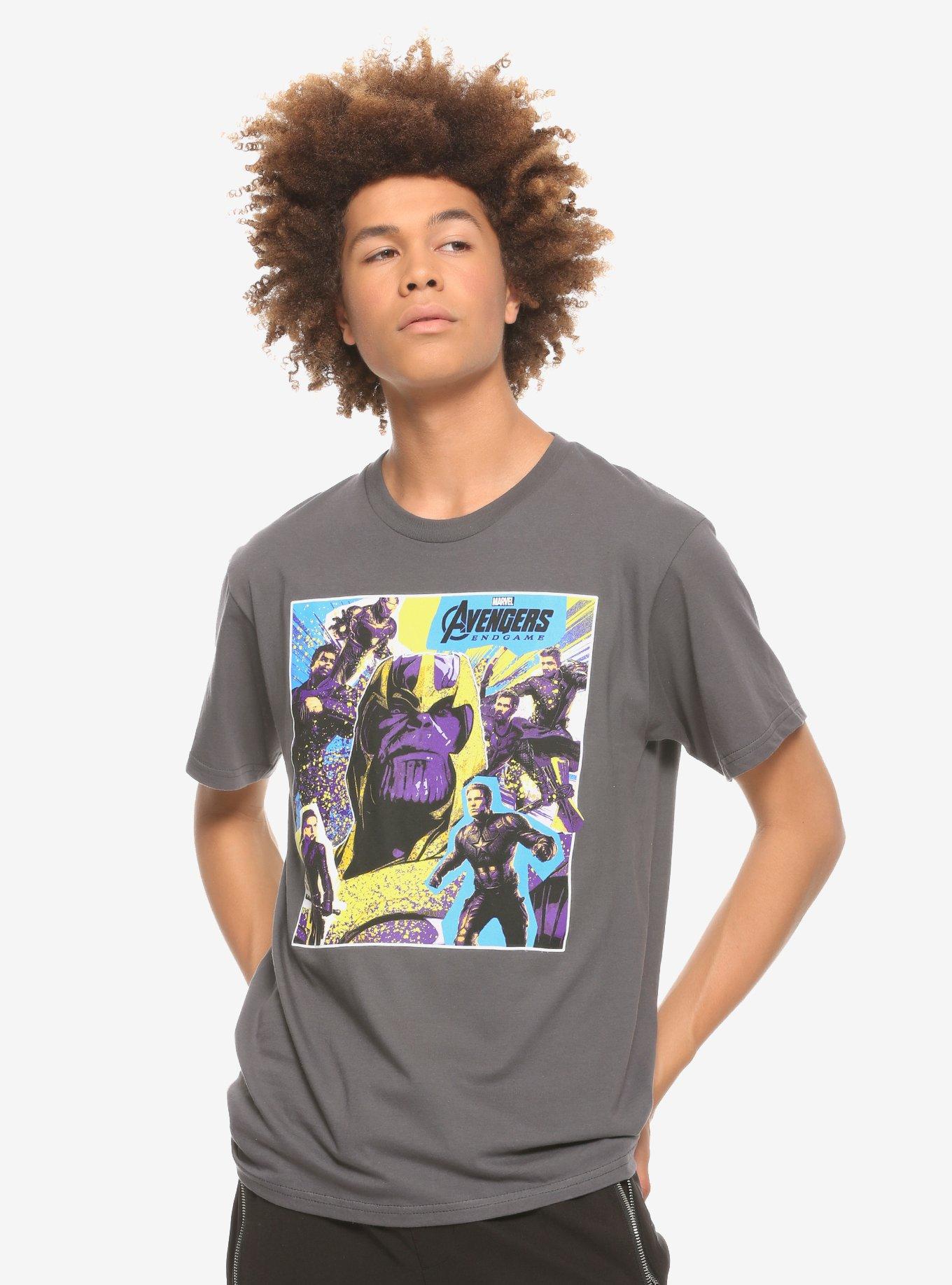 Marvel Avengers: Endgame Character Collage T-Shirt, MULTI, alternate