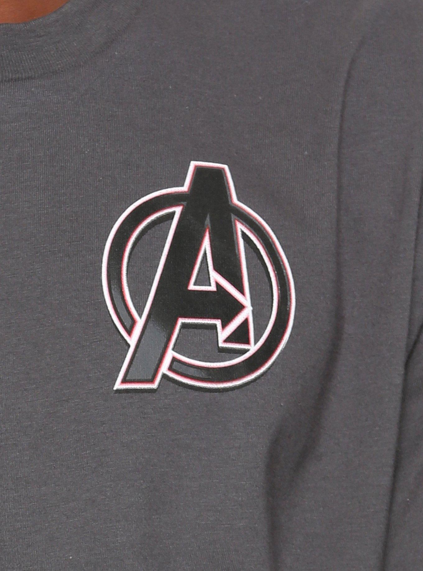 Marvel Avengers: Endgame Team Logo T-Shirt Hot Topic Exclusive, MULTI, alternate