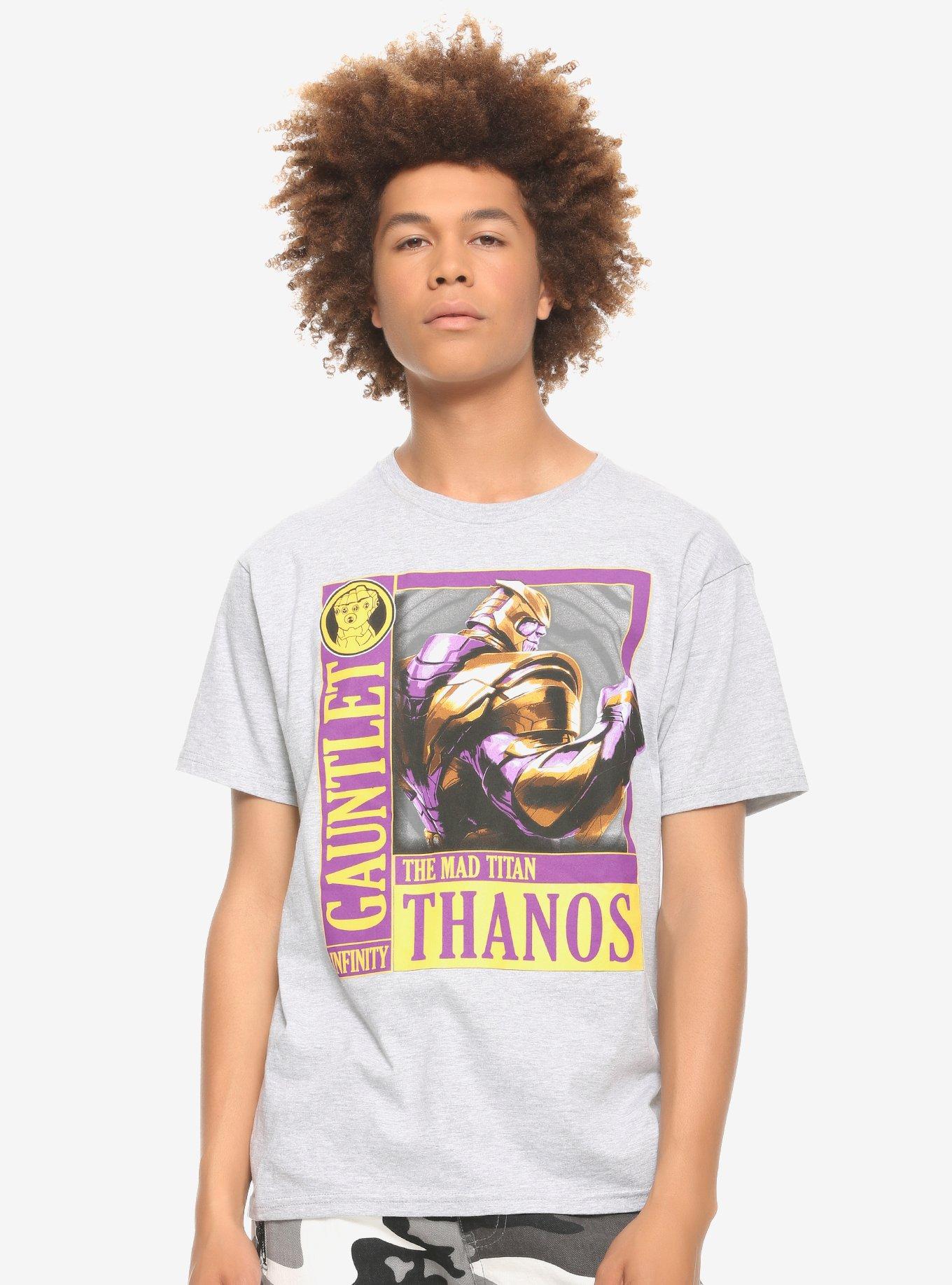 Marvel Avengers: Endgame Thanos The Mad Titan T-Shirt, MULTI, alternate