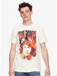 The Doors Jim Morrison Flame T-Shirt, WHITE, alternate