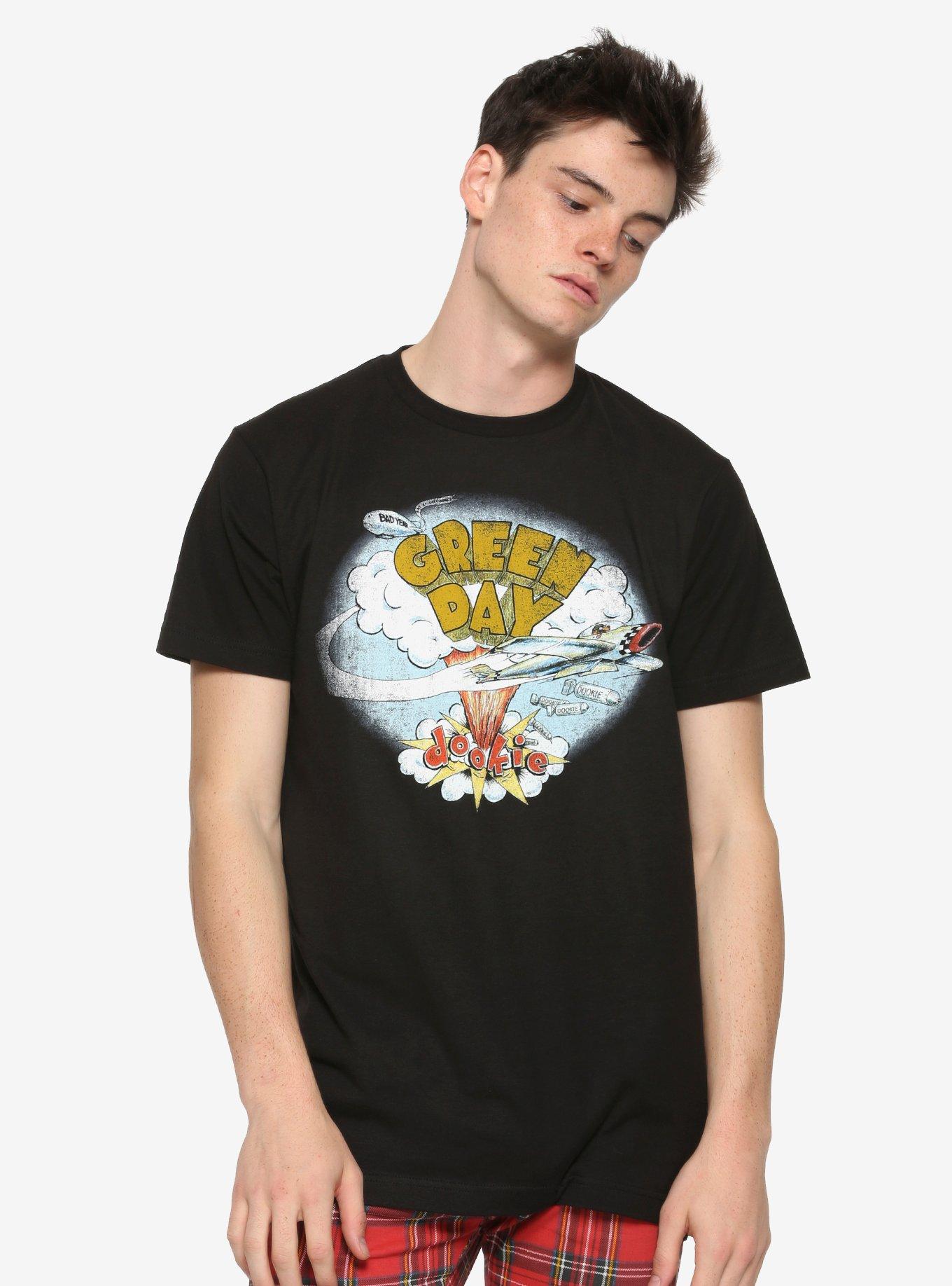 Green Day Dookie T-Shirt, BLACK, alternate