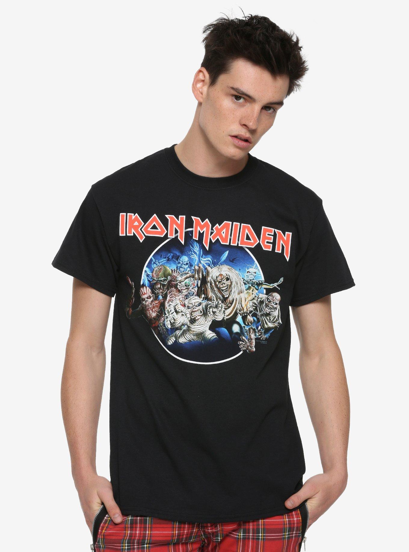 Iron Maiden Legacy Of Eddie The Head T-Shirt, BLACK, alternate