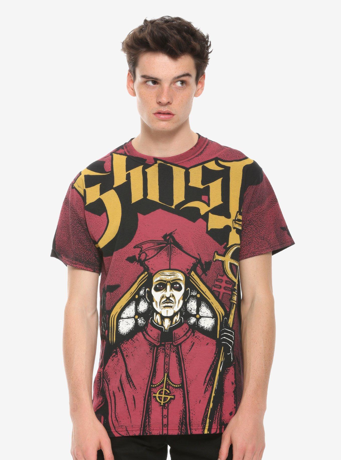 Ghost Cardinal Copia T-Shirt, BLACK, alternate