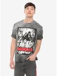 Ramones Chain Link Print T-Shirt, BLACK, alternate