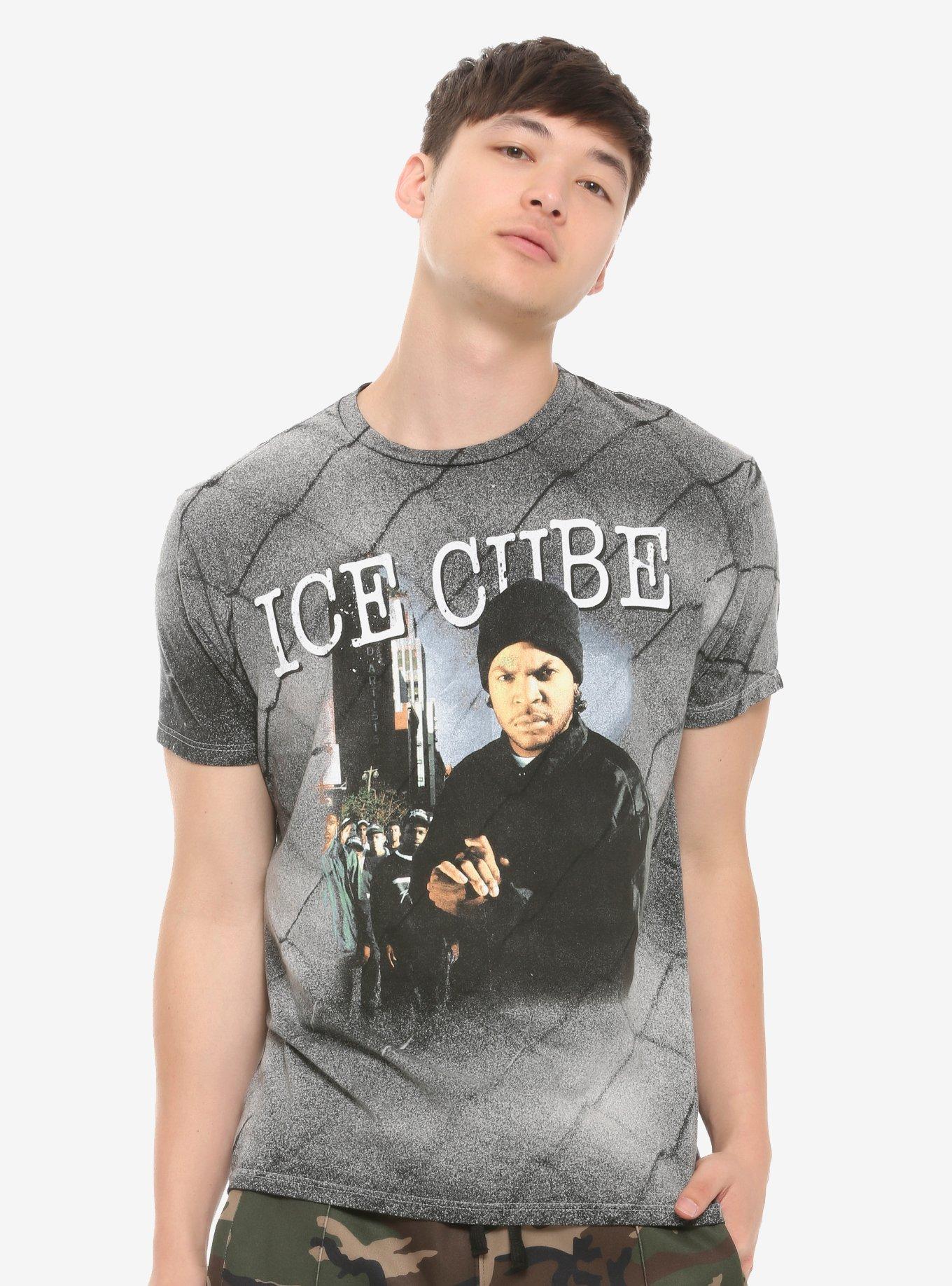 Ice Cube Chain Album Cover T-Shirt, BLACK, alternate