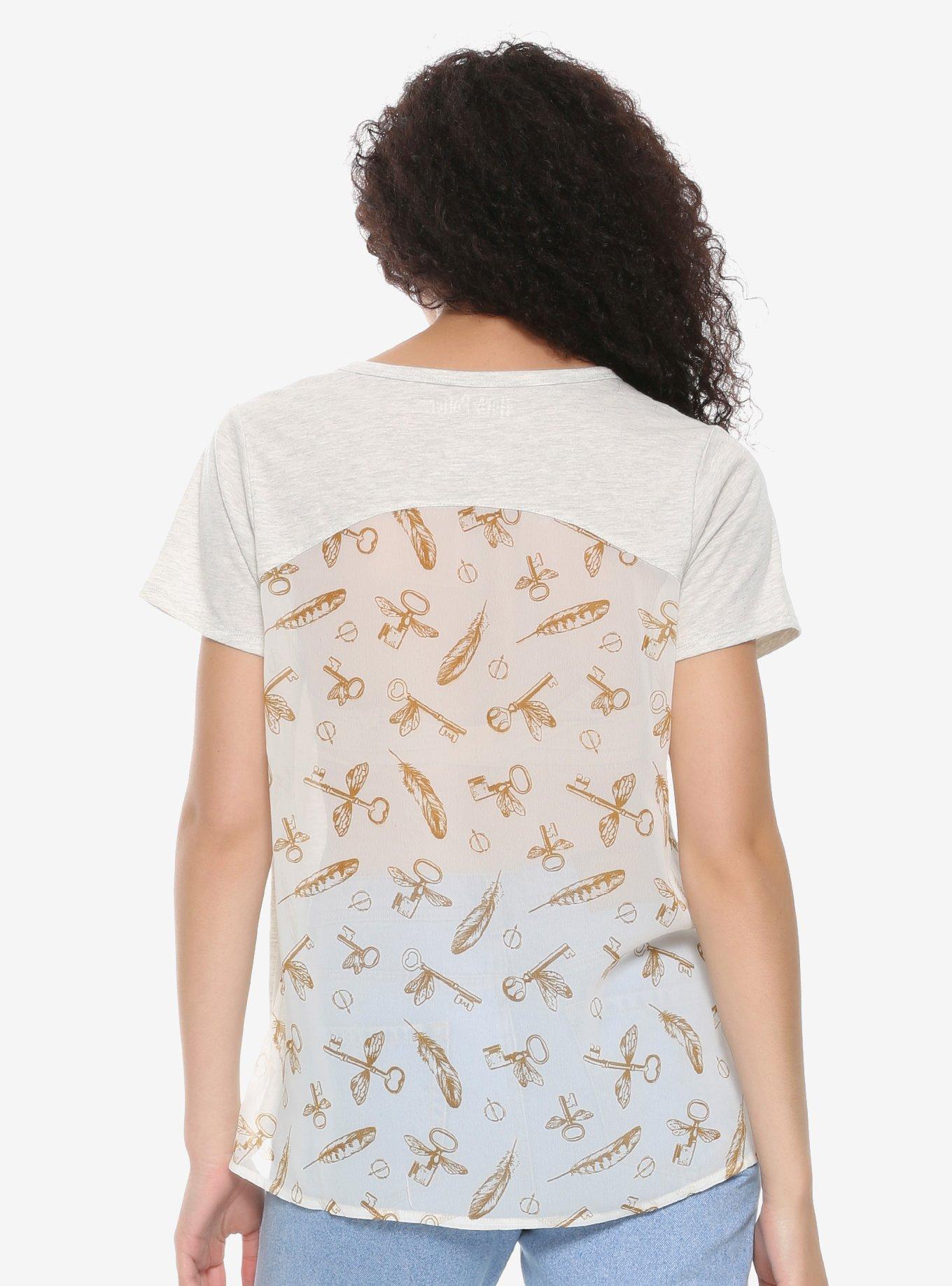 Harry Potter Charms Chiffon Back T-Shirt, , alternate