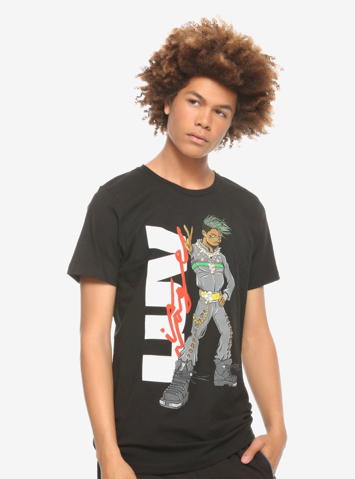 Lil Uzi Vert Anime LUV T-Shirt, , alternate