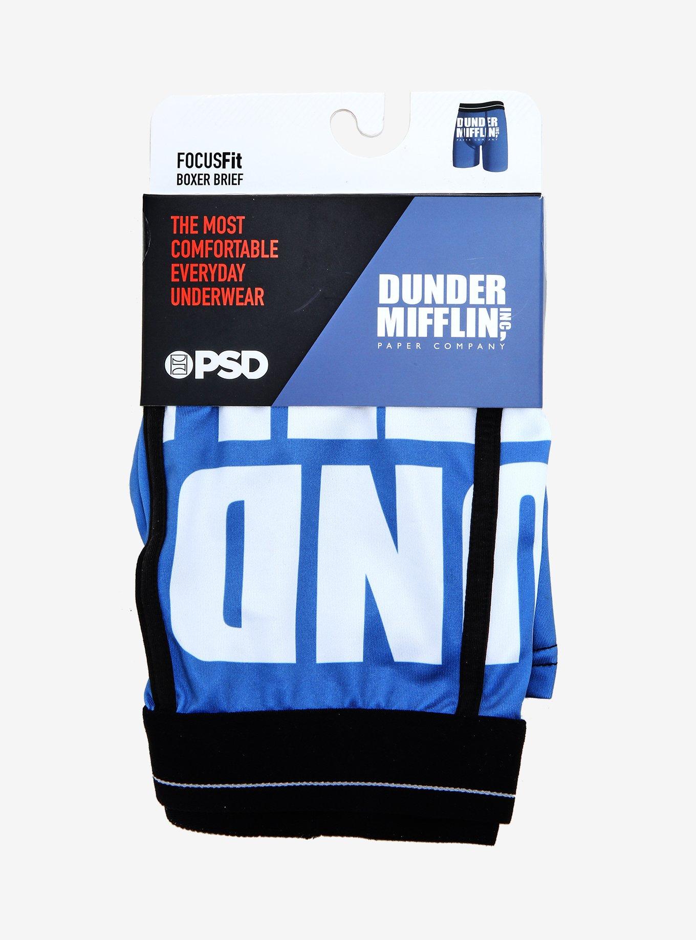 The Office Dunder Mifflin Boxer Briefs, MULTI, alternate