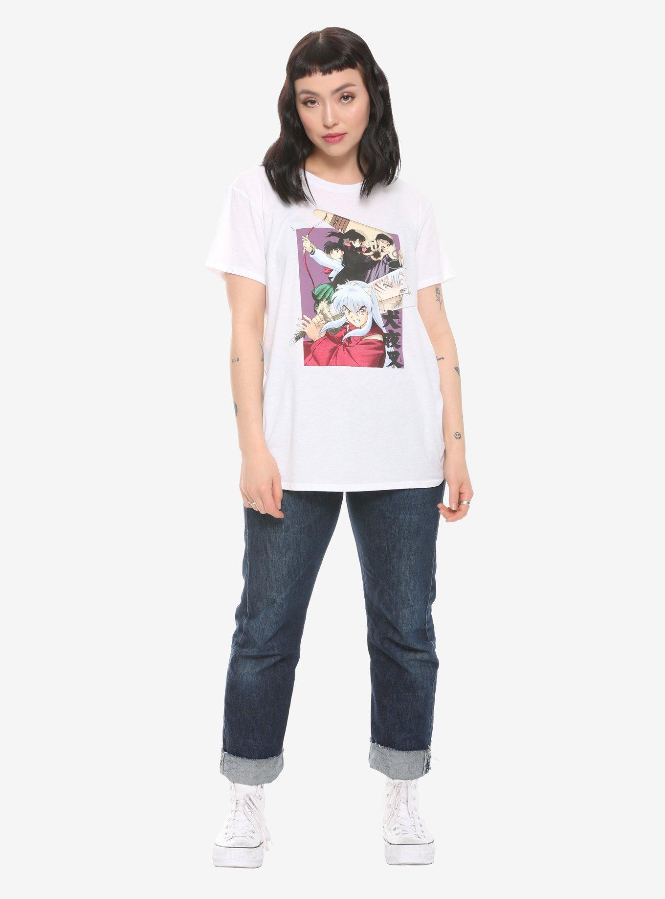 Inuyasha Group Girls T-Shirt, MULTI, alternate