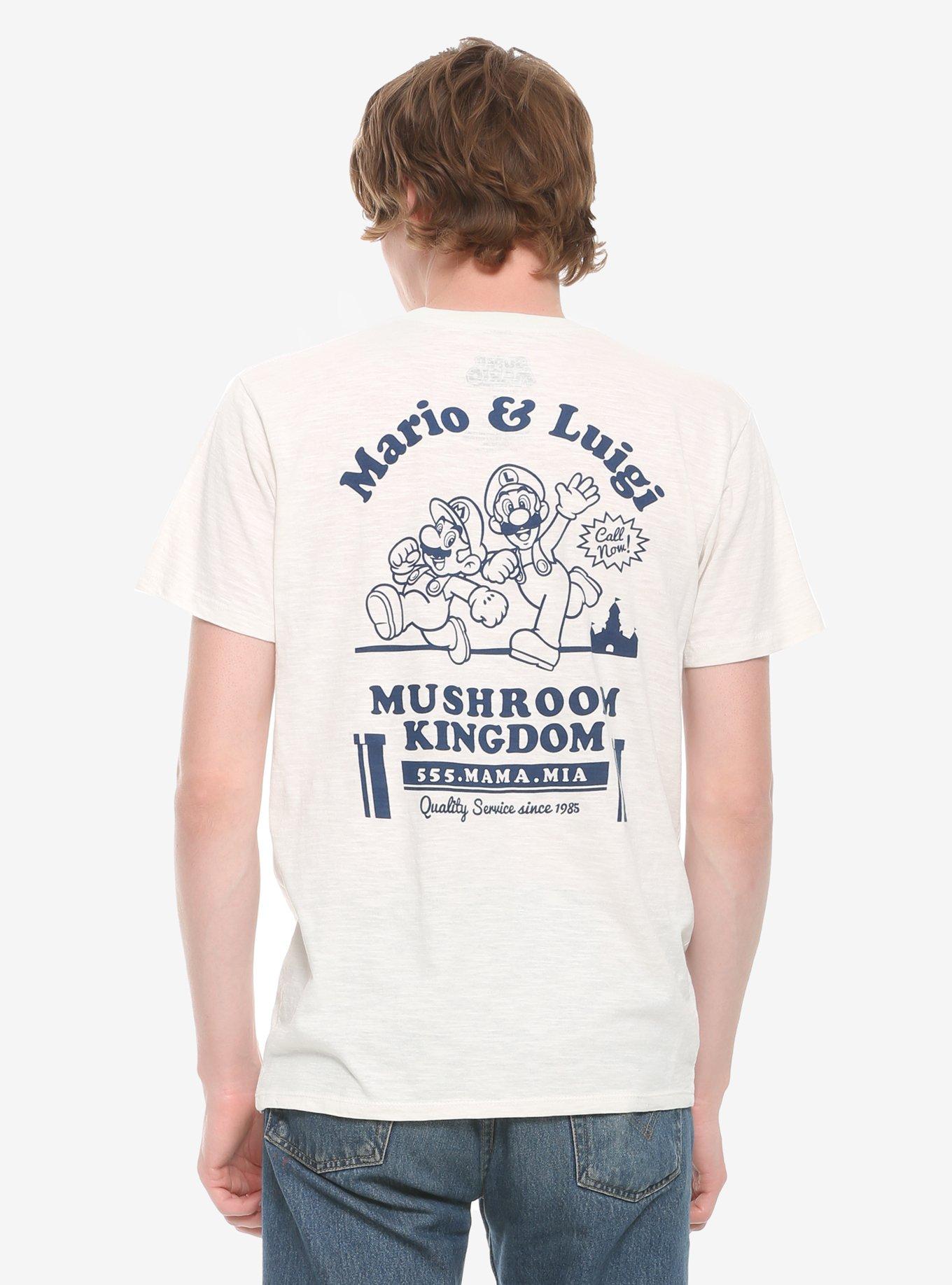Nintendo Super Mario Bros. Mario & Luigi Plumbing Co. T-Shirt, , alternate