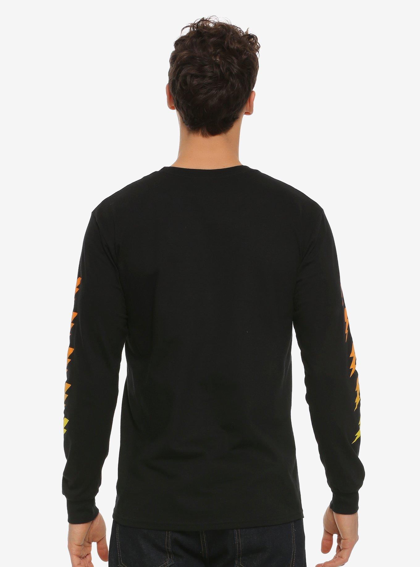 Pokemon Pikachu Lightning Bolt Long Sleeve T-Shirt - BoxLunch Exclusive, , alternate