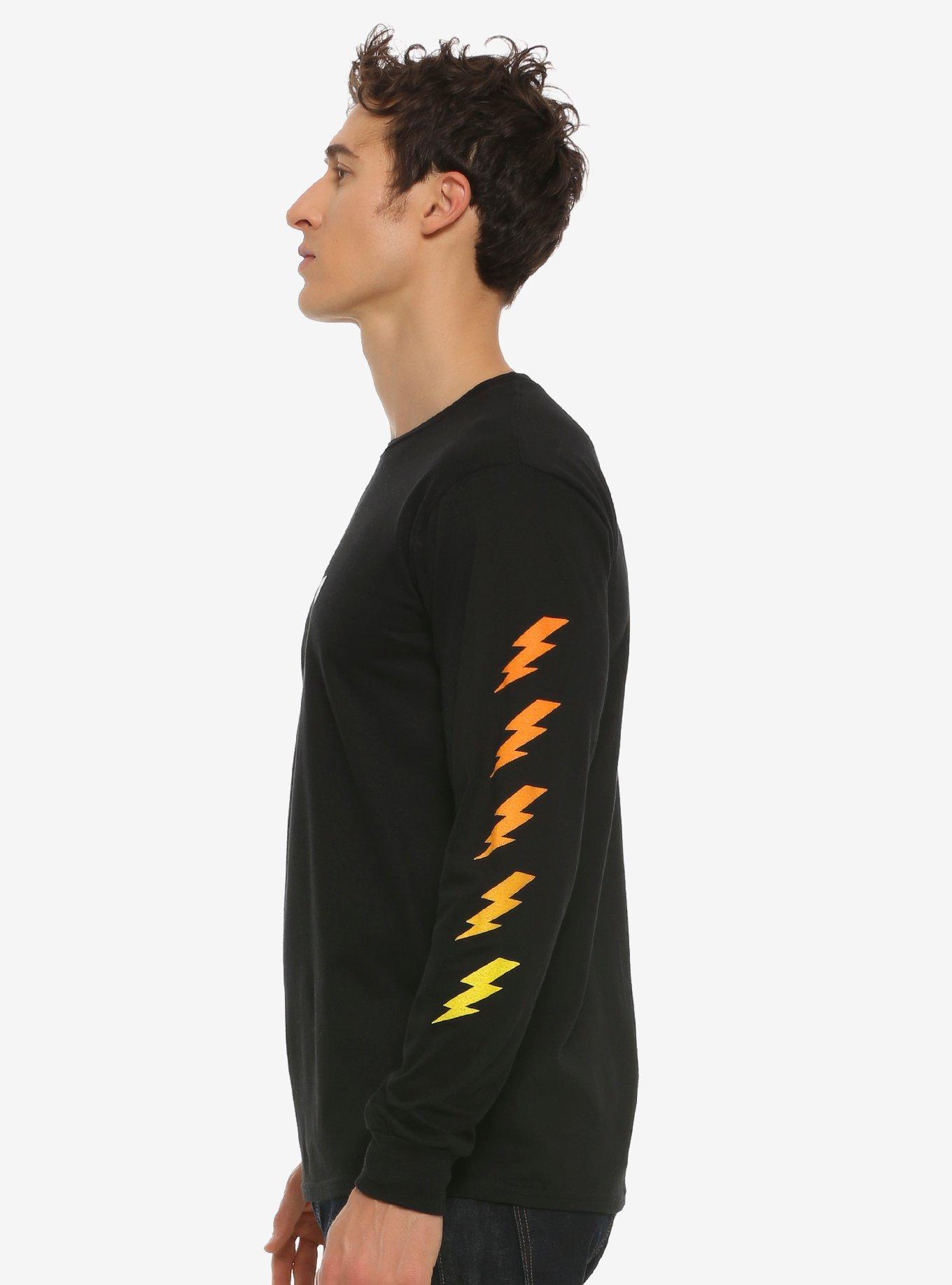 Pokemon Pikachu Lightning Bolt Long Sleeve T-Shirt - BoxLunch Exclusive, , alternate