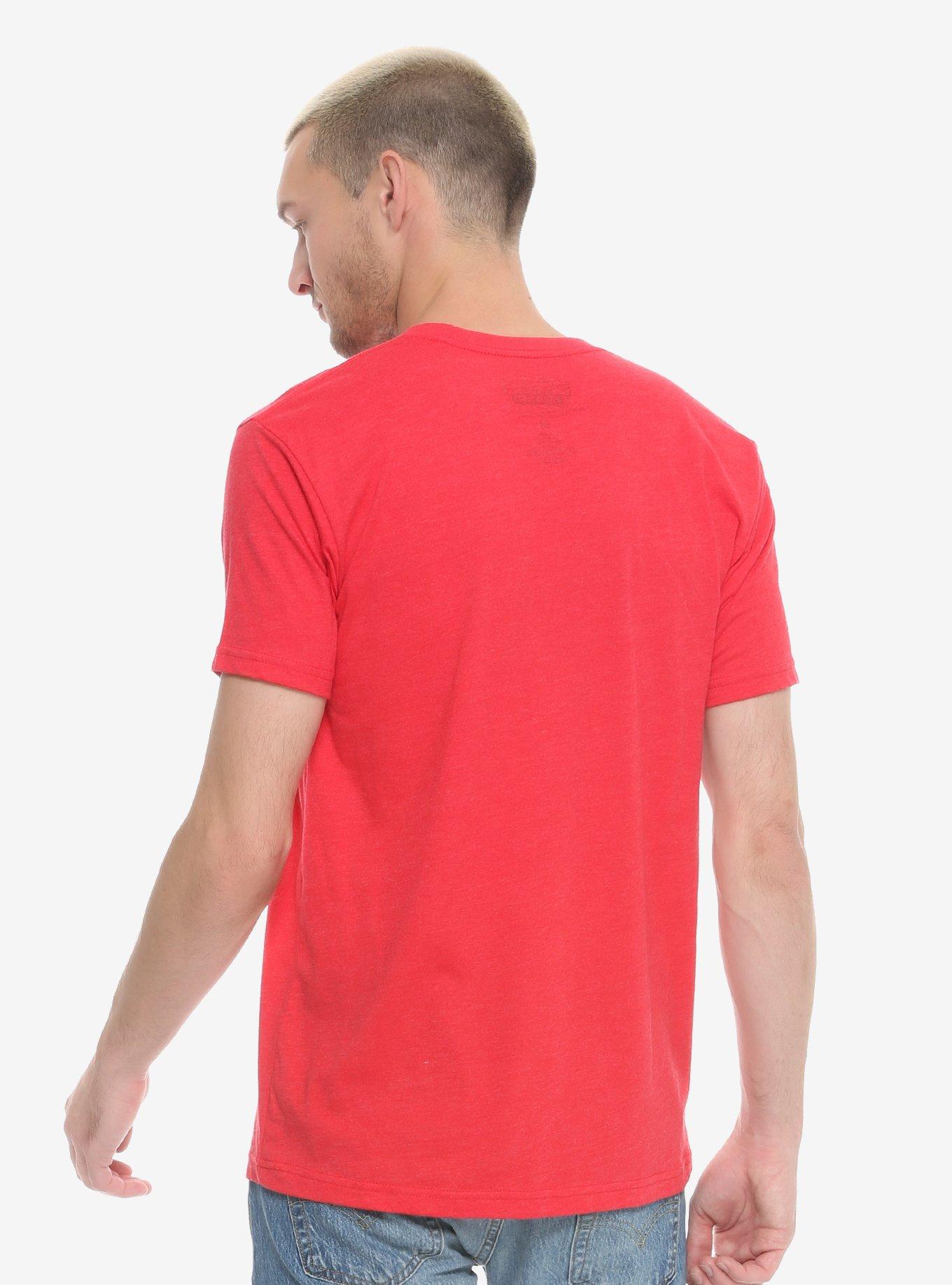 SpongeBob SquarePants Kelp Sauce T-Shirt - BoxLunch Exclusive, RED, alternate