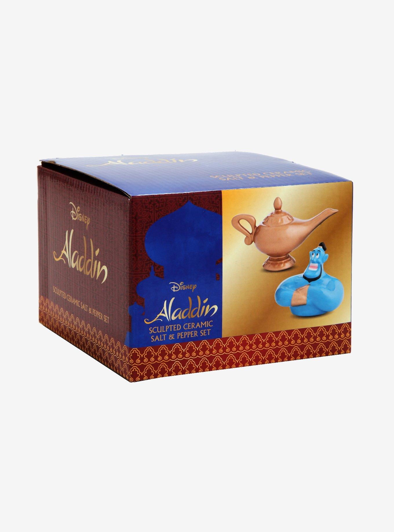 Disney Aladdin Genie & Magic Lamp Ceramic Salt & Pepper Set, , alternate