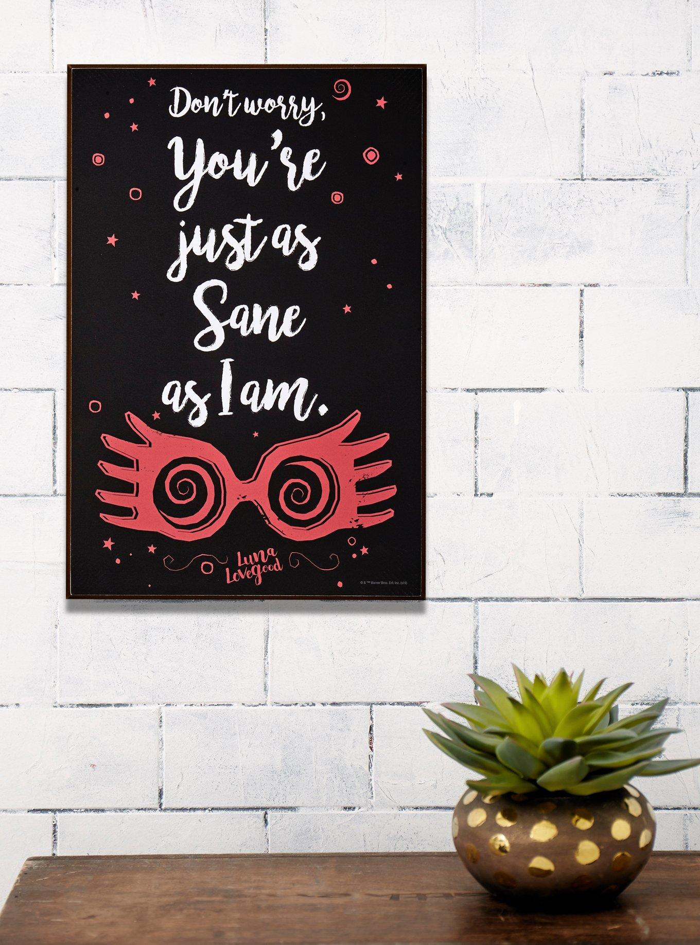 Harry Potter Luna Lovegood Wood Wall Art, , alternate