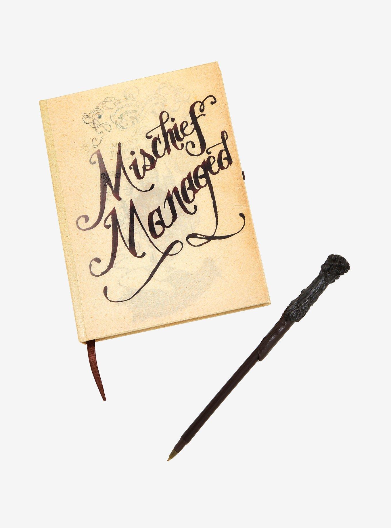Harry Potter Marauder's Map Lenticular Journal with Wand Pen, , alternate