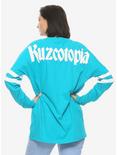 Disney The Emperor's New Groove Kuzcotopia Hype Jersey - BoxLunch Exclusive, TEAL, alternate