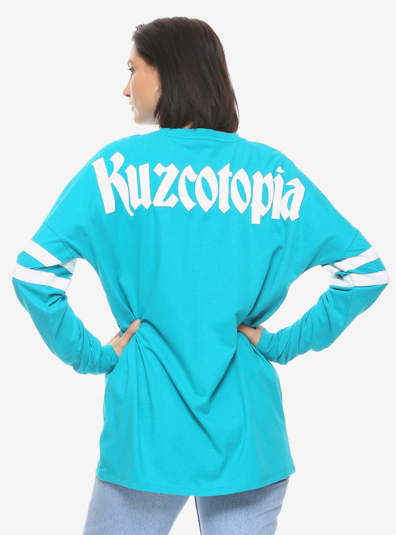 Disney The Emperor's New Groove Kuzcotopia Hype Jersey - BoxLunch Exclusive, TEAL, alternate