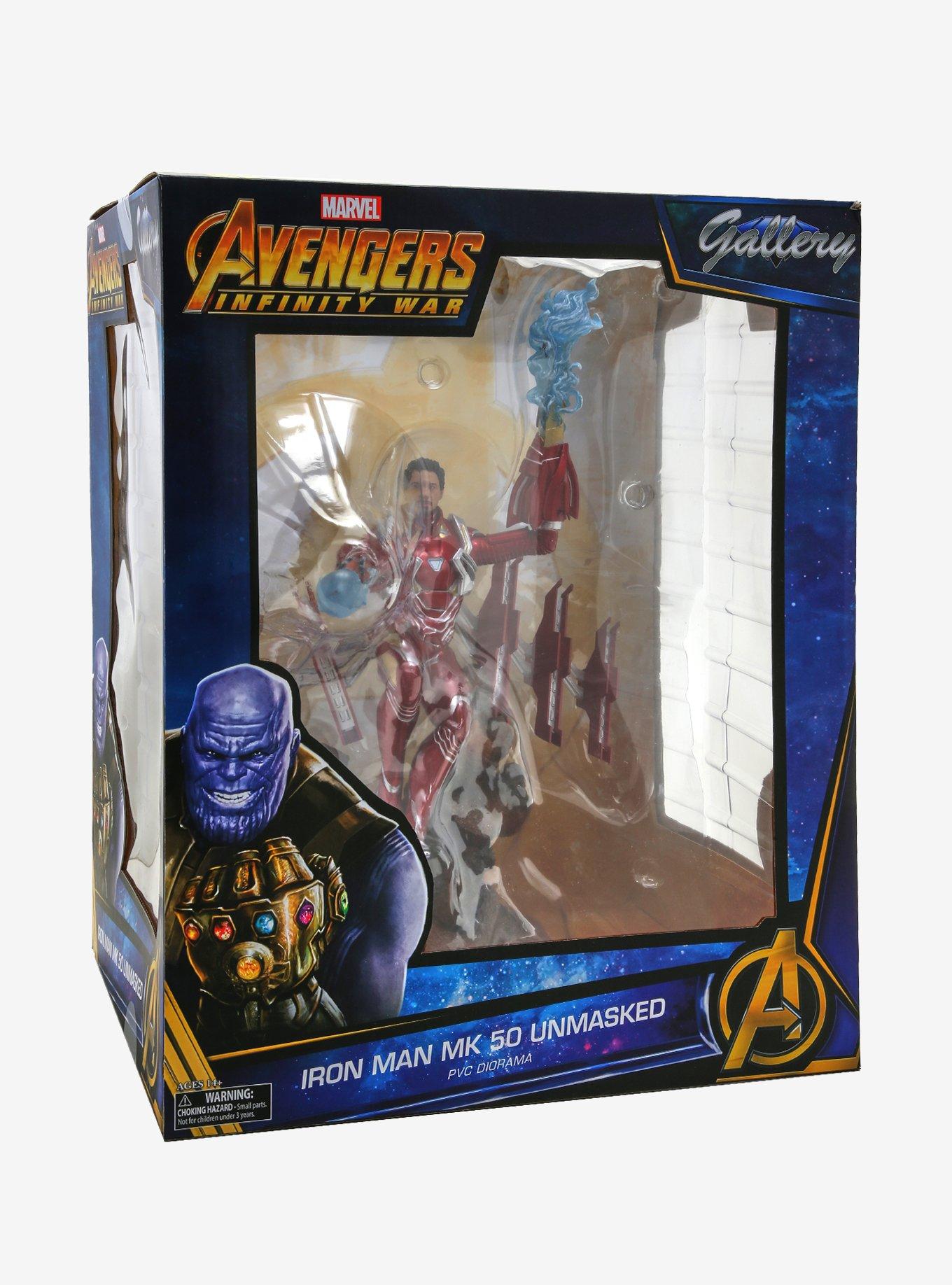 Marvel Gallery Avengers: Infinity War Iron Man MK50 Unmasked PVC Diorama Collectible Figure, , alternate