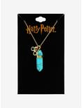 Harry Potter Glasses Turquoise Stone Necklace - BoxLunch Exclusive, , alternate