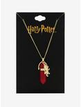 Harry Potter Gryffindor Stone Necklace - BoxLunch Exclusive, , alternate
