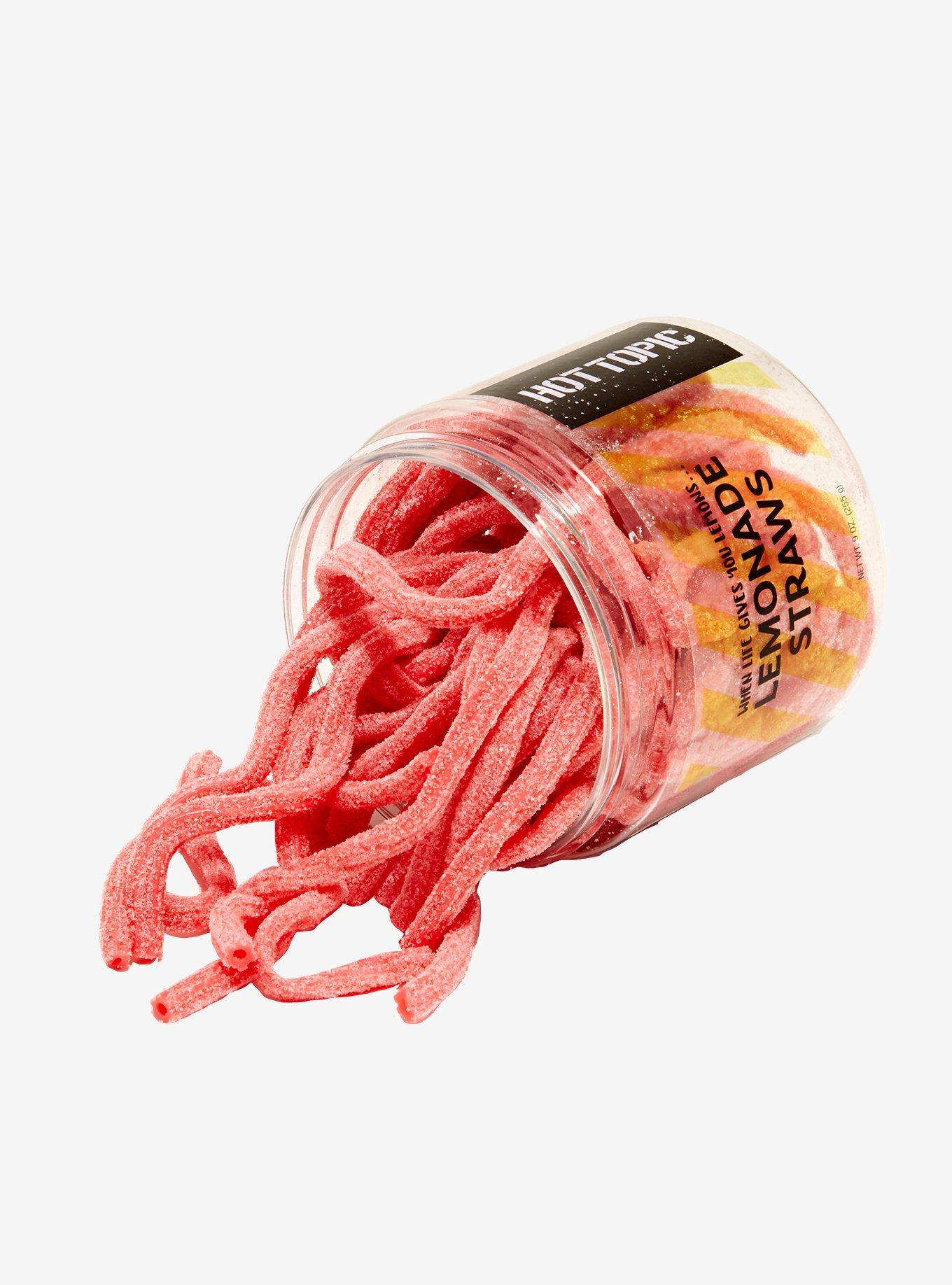 Lemonade Candy Straws, , alternate