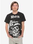 Misfits Crimson Ghost T-Shirt, BLACK, alternate