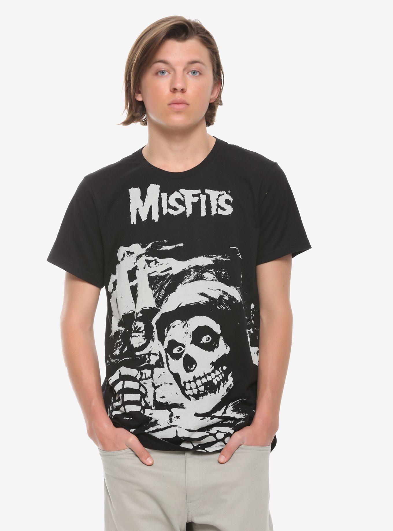 Misfits Crimson Ghost T-Shirt, BLACK, alternate