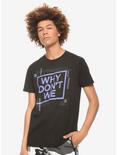 Why Don't We Blueprint T-Shirt, BLACK, alternate