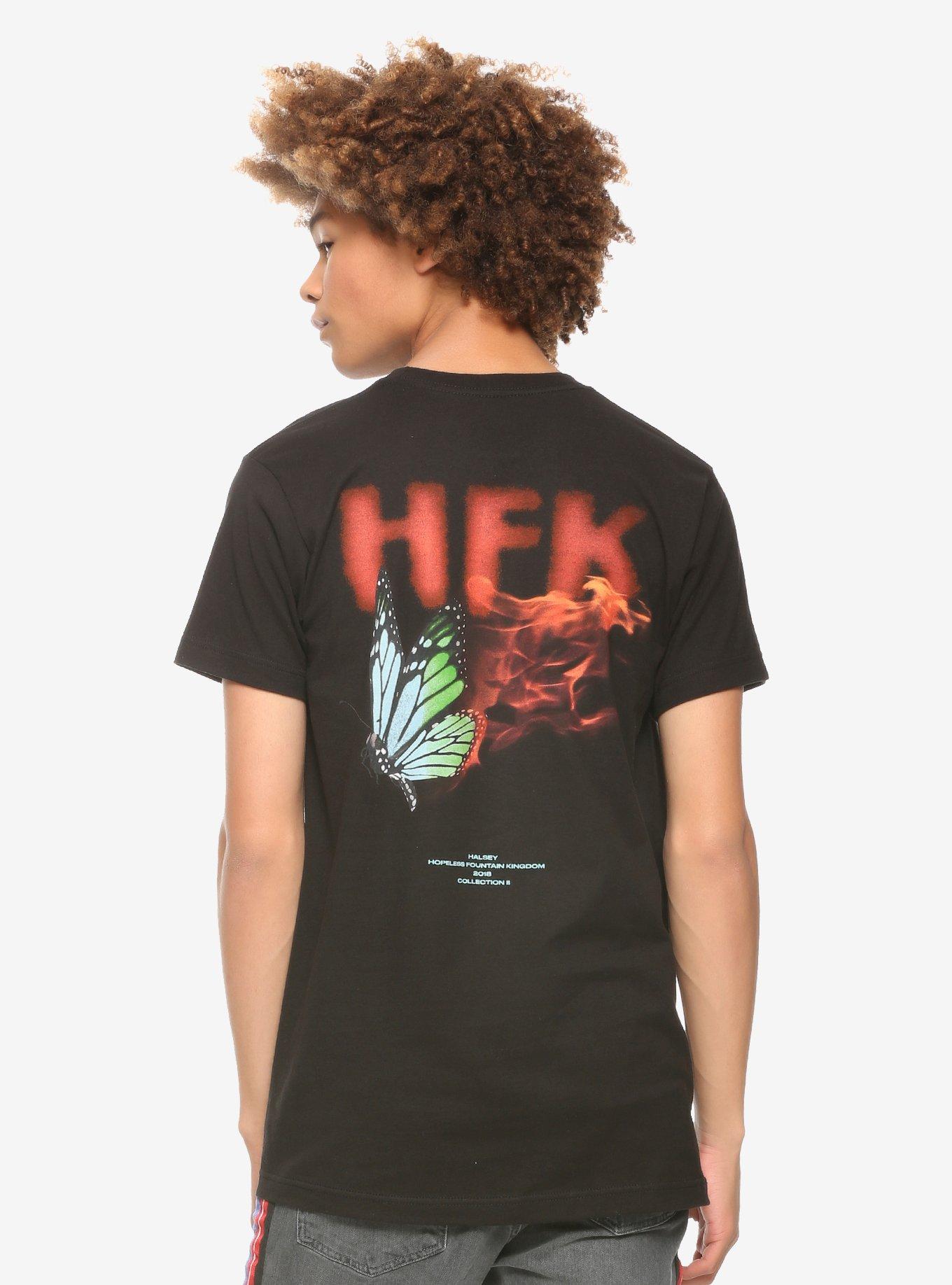 Halsey Hopeless T-Shirt, BLACK, alternate