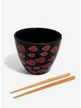 Naruto Akatsuki Cloud Ramen Bowl with Chopsticks - BoxLunch Exclusive, , alternate
