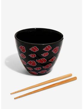 Naruto Akatsuki Cloud Ramen Bowl with Chopsticks - BoxLunch Exclusive, , hi-res