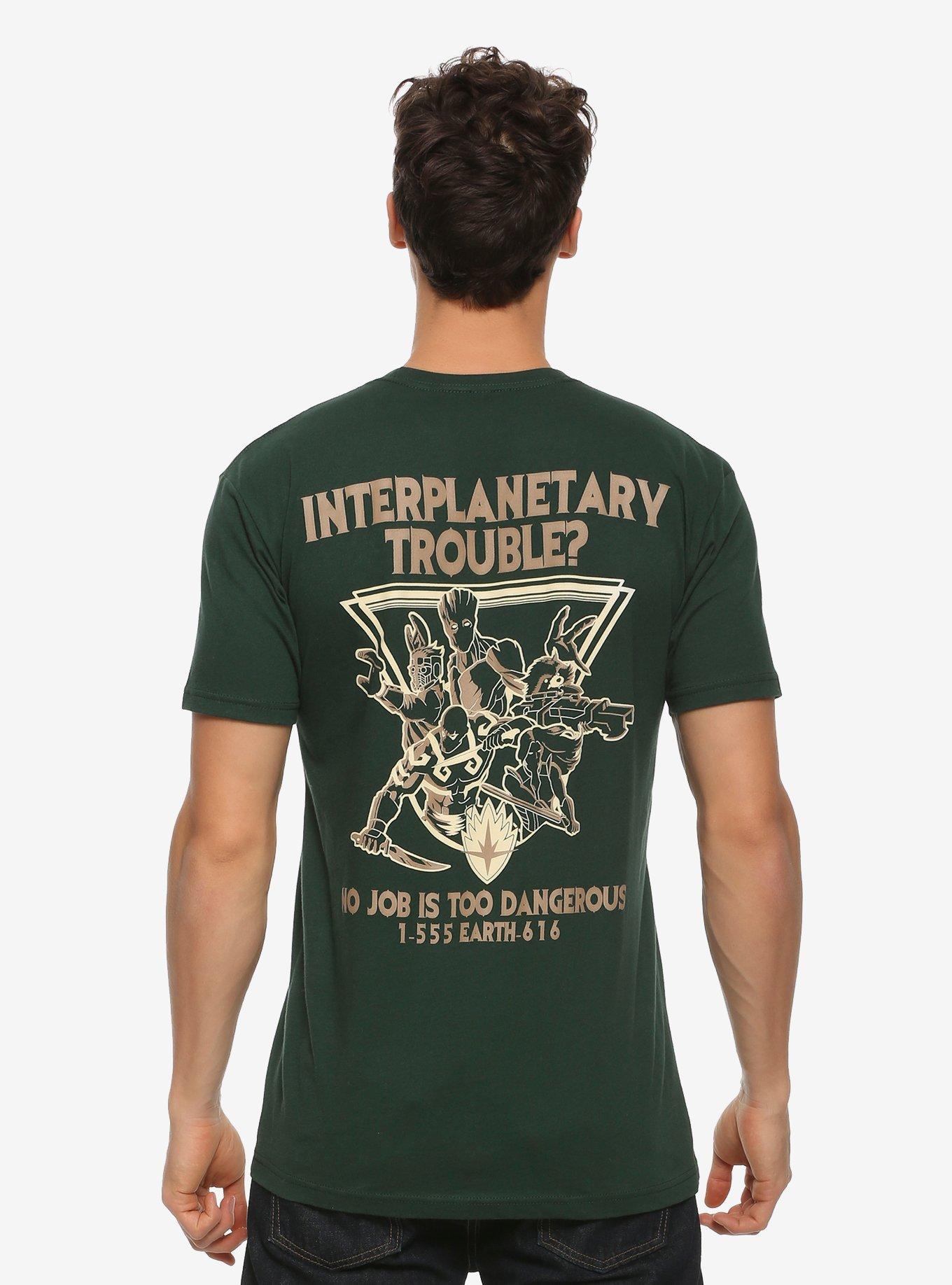 Marvel Guardians of the Galaxy Interplanetary T-Shirt - BoxLunch Exclusive, , alternate