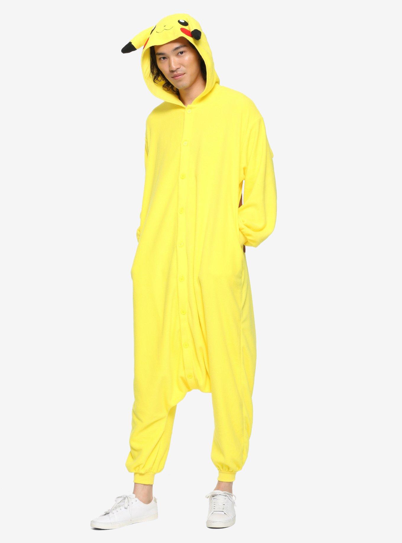 Pokemon Pikachu Kigurumi One-Piece Pajama, , alternate