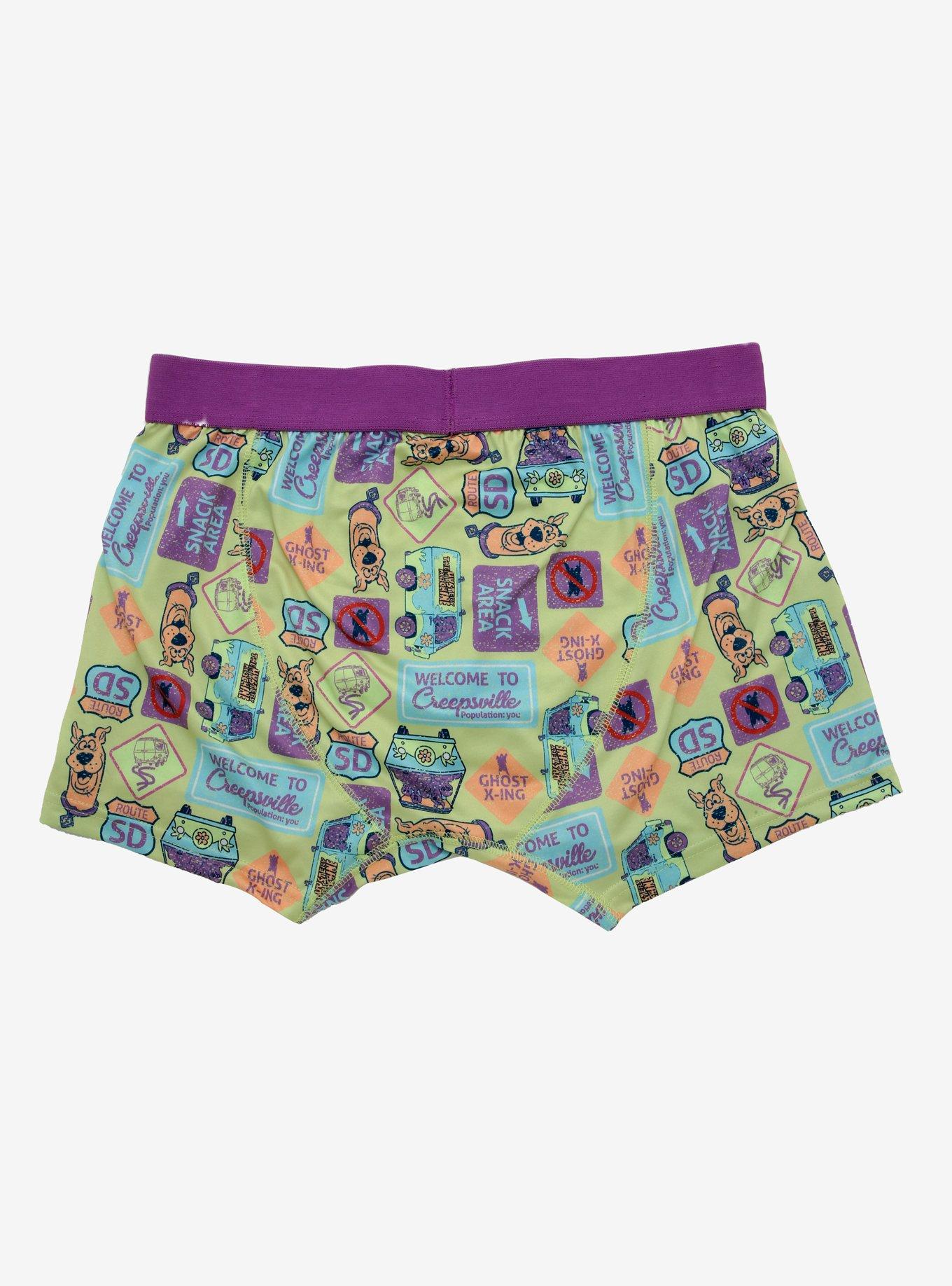Scooby-Doo Creepsville Boxer Briefs - BoxLunch Exclusive, , alternate