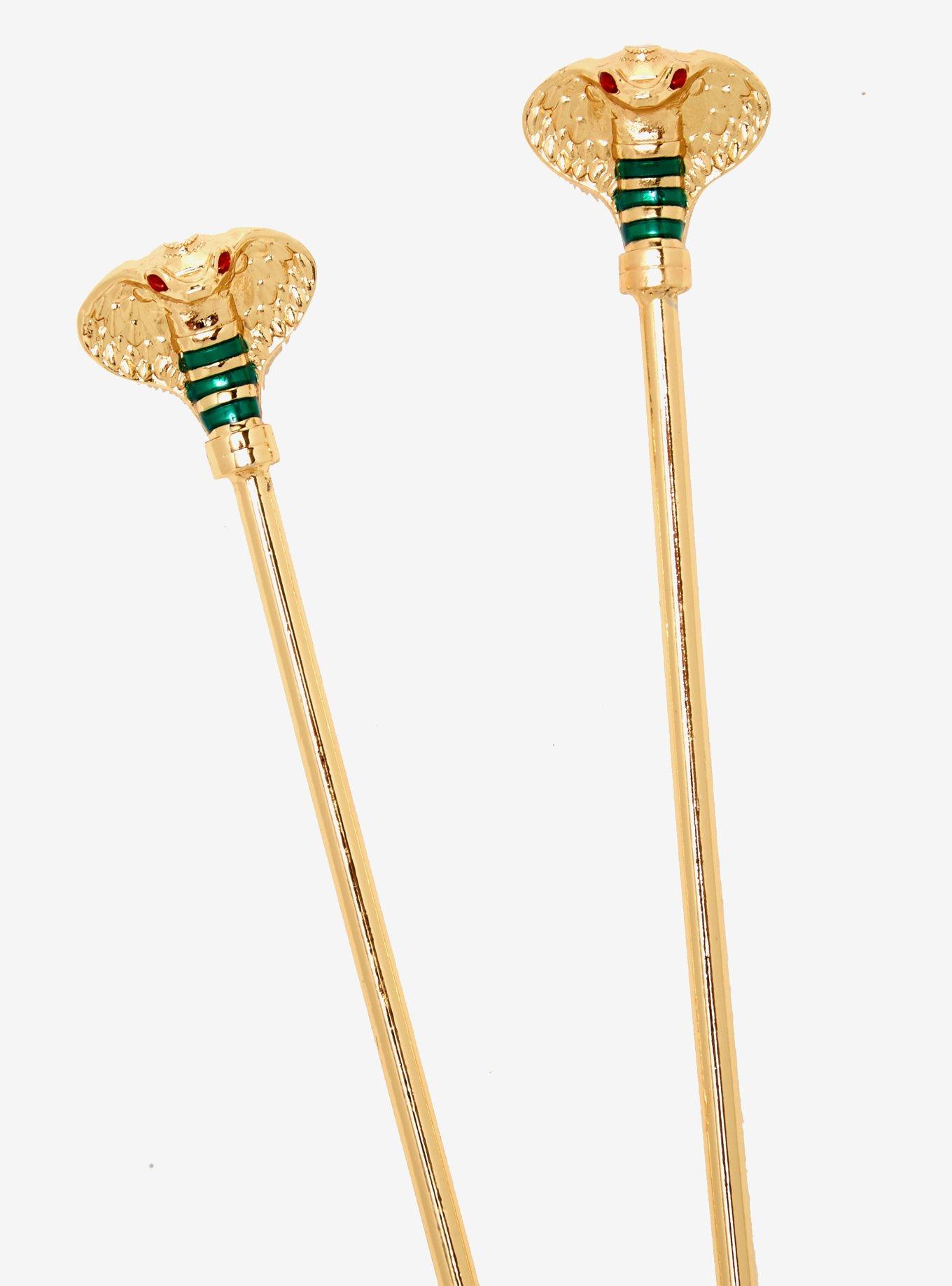 Disney Aladdin Jafar Snake Staff Hair Sticks, , alternate