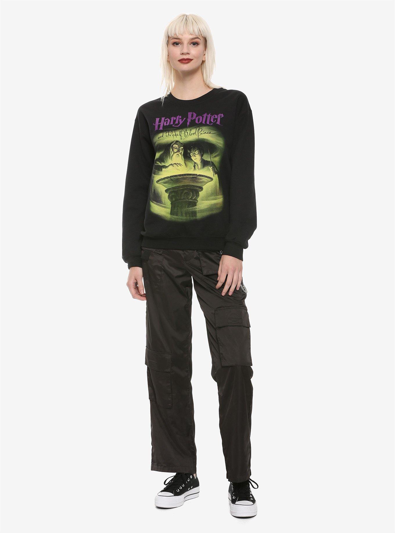 Harry Potter And The Half-Blood Prince Book Cover Girls Sweatshirt, MULTI, alternate