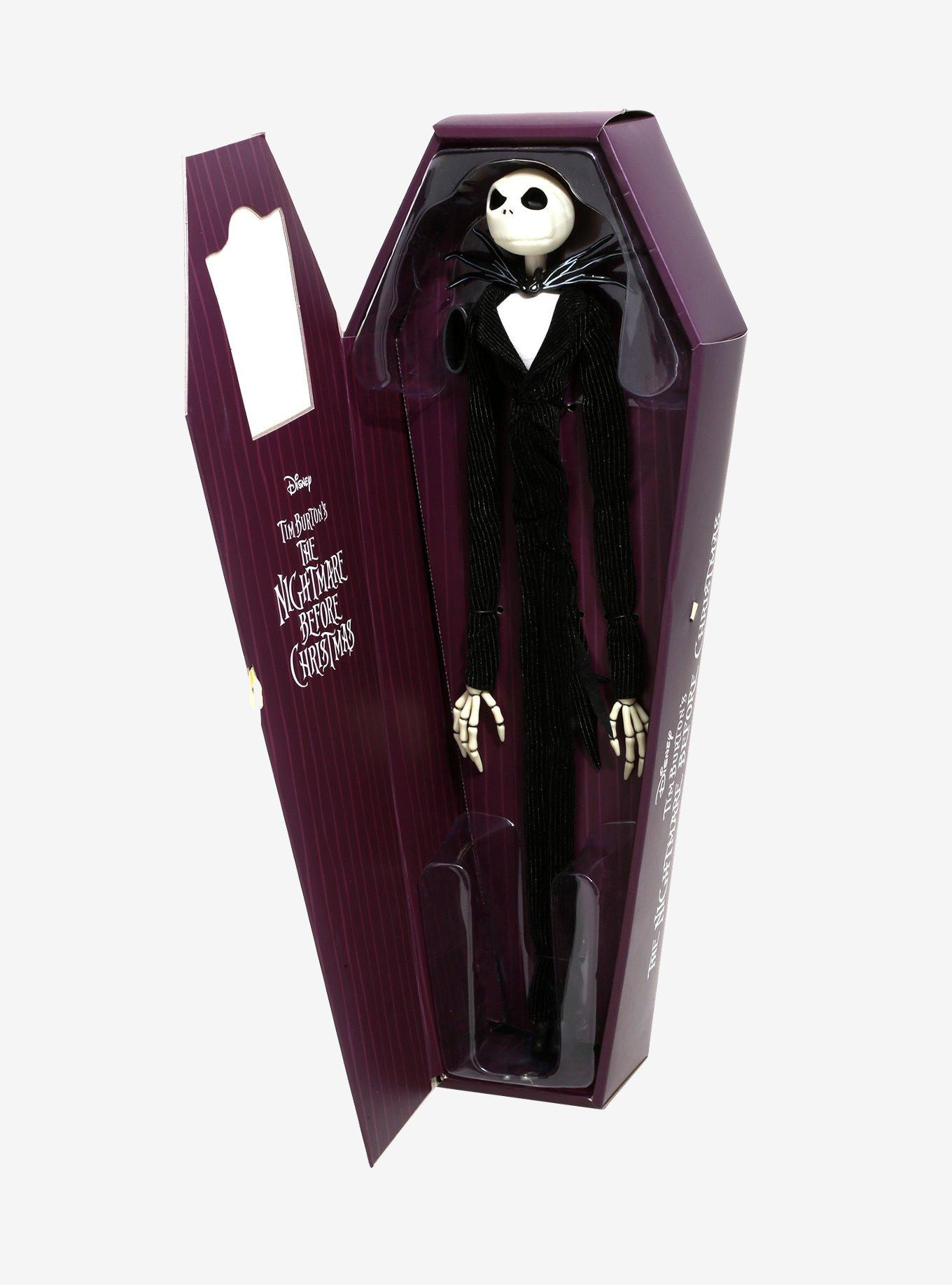 The Nightmare Before Christmas Jack Skellington 16 Inch Coffin Doll Hot Topic Exclusive, , alternate