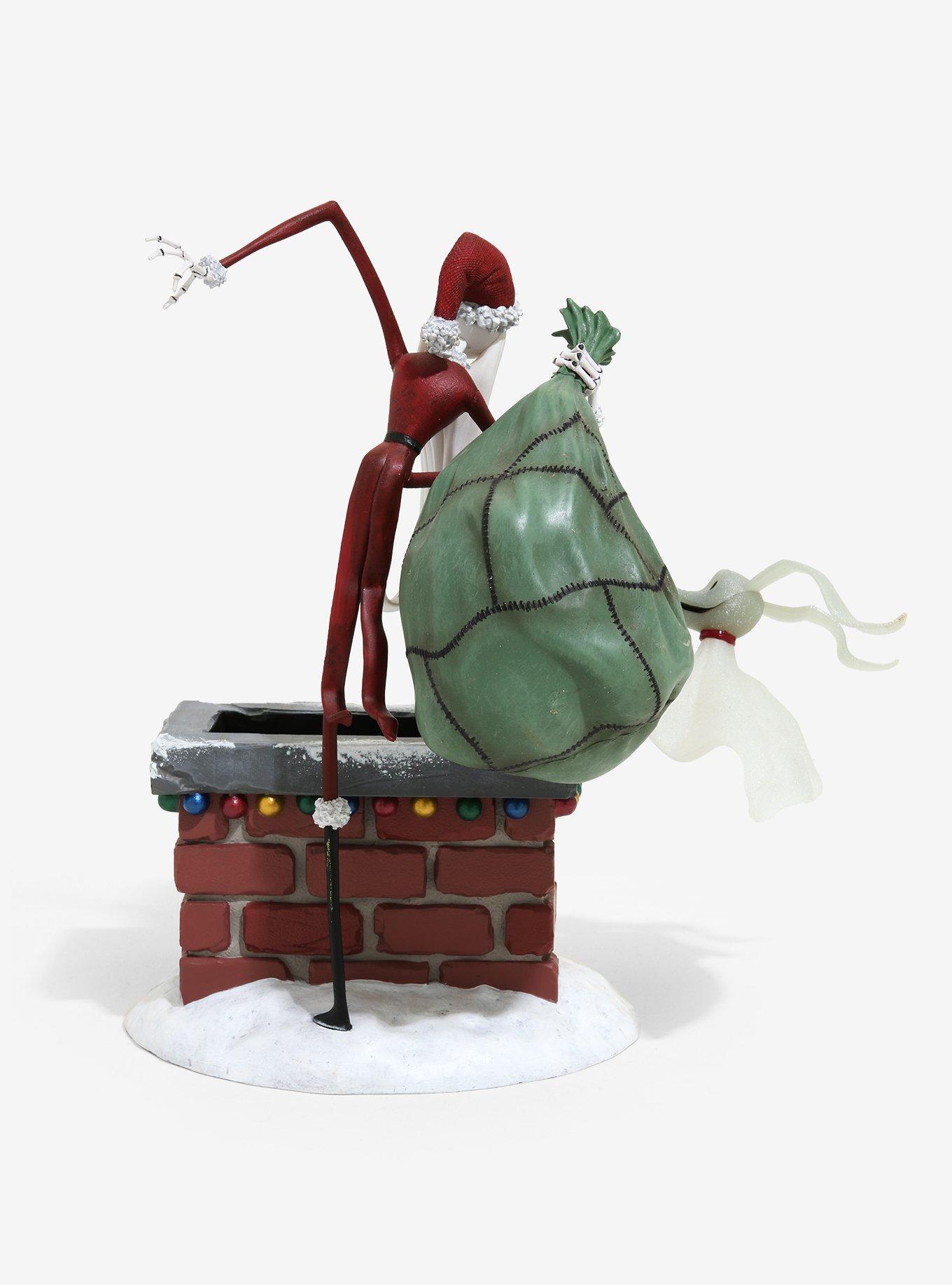 The Nightmare Before Christmas Santa Jack & Skeleton Reindeer PVC Figure, , alternate